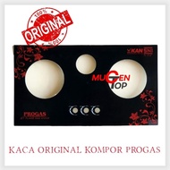 Kaca Kompor PROGAS 3 Tungku / 3 Tungku Mix Bara