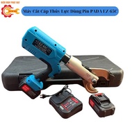EZ65C Battery Cable Cutter, 60KN Cutting Force, 50mm Cutting Range, Includes Charger + 2 21V Batteri