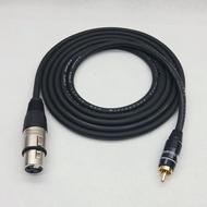 Cable canre 50cm-2 meters cable rca nakamichi male To canon xlr female
