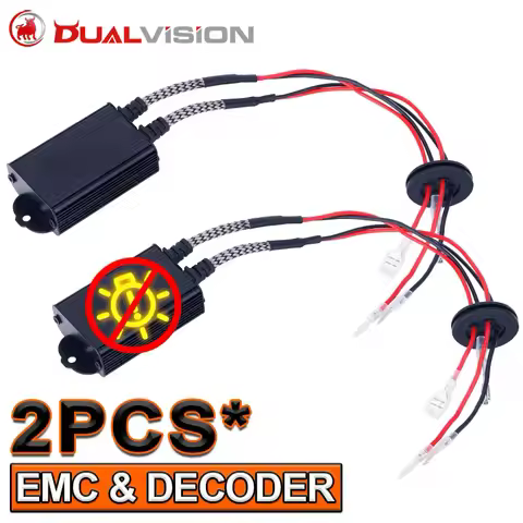 H7 LED Canbus Decoder 2PCS EMC External Driver Turbo Mini H7 Auto Parts For VW BMW Audi Skoda JEEP R