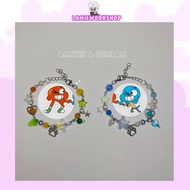 Darwin & Gumball Couple Bracelet | Darwin and Gumball Matching Bracelets