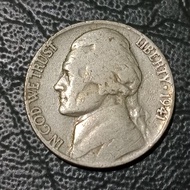 Koin 5 Cent Amerika Tahun 1941