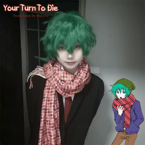 Your Turn To Die Death Game By Majority Hiyori Sou Unisex Cosplay Long Scarf Single Sided Winter War