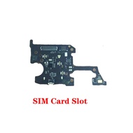 สำหรับ ZTE นูเบียสีแดงเมจิก6R NX666J เดิม USB ชาร์จ D Ock คณะกรรมการซิมการ์ดสล็อตไมค์เซ็นเซอร์เมนบอร