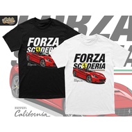 Ferrari Forza Scuderia T-shirt - Babies, Children, Teens & Adults Cotton 30's Premium Baju Budak Lel