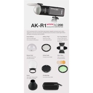 ORIGINAL Godox Camera Flash Lighting Accessories Set for AD200 H200R V1 - AK-R1