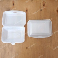 box makan sterofoam /box bubur sterofoam /box sterofoam 1 bal isi 100