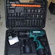 Modern M15 BOR Impact Cordless Modern Bor Tembok Baterai Bor Cas