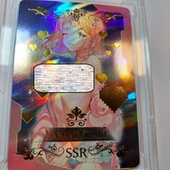 Thẻ nữ Anime NANAMI CHIAKI Danganronpa SSR Holo Trading Card 2119 NF6 1-23
