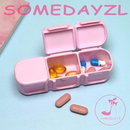 SOMEDAYMX Pill Box Waterproof Vitamins Storage Container Medicine Organizer Jewelry Storage Medicine Pill Box