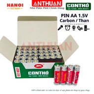 Hộp 40 viên pin Con Thỏ AA AAA 1.5V Pin Tiểu Đũa 2A 3A R6 R03 Made in Vietnam An Toàn - Bền Mạnh