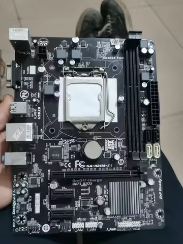 For Gigabyte GA-H81M-S1 Desktop Motherboard H81M S1 DDR3 1150 Mainboard 100% Tested OK