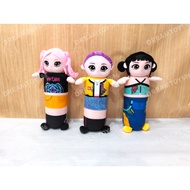 DREAMTOYS96 KPOP Demon Hunters Golden Huntrix Doll Pillow