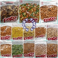 Popo Thien Cheong Kacang-kacang kacang campuran, kacang hijau, kacang parang, kacang soya bijan