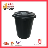 12 Gallon Drum/Dustbin/Tong Sampah Hitam/Tong Air/Tong Hitam