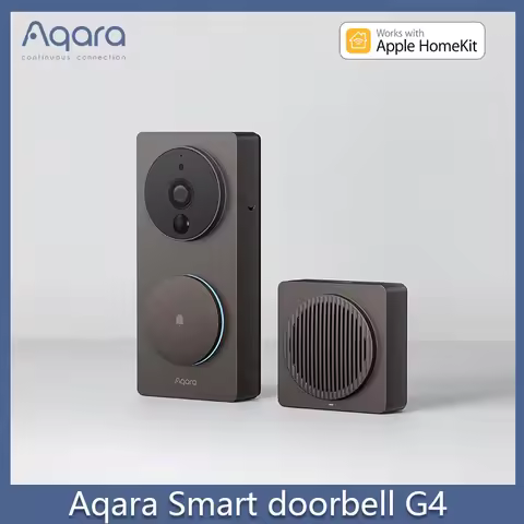 Aqara G4 Video Doorbell Cat's eye Remote Monitoring ai face recognition For HomeKit Camera Peephole