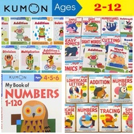 【MaryamBOOKS LIVE 12PM】Kumon Workbooks for age 2 - 12 *physical books