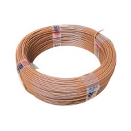 Bcc สายคอนโทรล H05v-k-lf 1x0.5 Sqmm 500v 70c 100m Vsf Bangkok Cable สีน้ำตาล (brown)