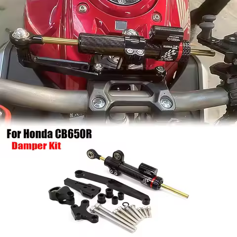 New CB650R For Honda CB650R Motorcycle Steering Stabilizer Damper Mounting Bracket Kit, CB650R 2018 
