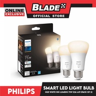 2pcs Philips Smart Led Light Bulb HUE (White) 100 Lumens 75W E26 A19