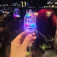 Kpop Idol ILLIT Mini Lightstick Keyring Wonhee Minju Concert Glow Stick Key Chains FOZB