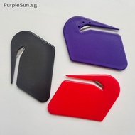 PurpleSun 1pc Mini Plastic Letter Opener Sharp Mail Envelope Opener Safety Papers Cutter Office School Supplies Accessories Wholesale SG