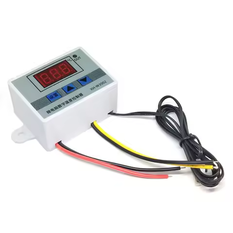 XH-W3002 220V /12V Digital LED Temperature Controller 10A Thermostat Control Switch Probe with water