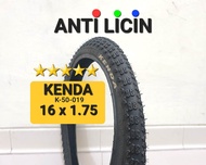 BAN LUAR KENDA SEPEDA UKURAN 16 X 1.75 TIRE 16 INCH SEPEDA ANAK SEPEDA LIPAT BAN DALAM KENDA 16INCH