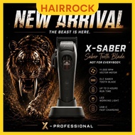 The X-Saber Professional Hair Clipper features an 11,000 RPM Vector Motor