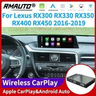 Apple ไร้สาย RMAUTO สำหรับ Lexus RX RX300 RX330 RX400 RX450 2016-2019แอนดรอยด์กระจกอัตโนมัติเชื่อมโย