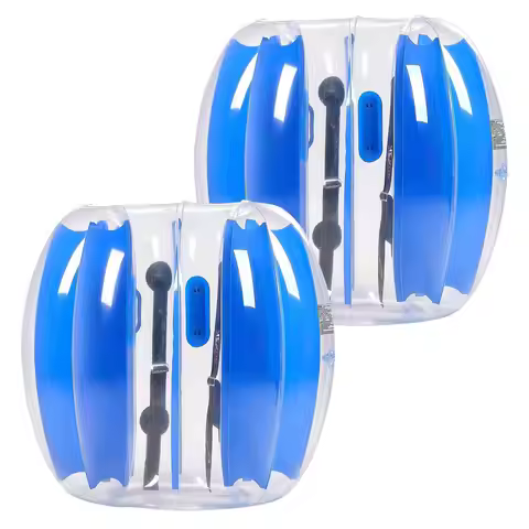2-Pack 3FT/0.9M Inflatable Bumper Balls PVC Body Sumo Zorb Ball od Game