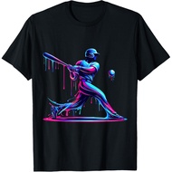 Men's cotton T-shirt Baseball Player Drip Shirt for Boys Men Teen Ice Cream T-Shirt Fast Shipping 4X