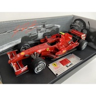 Hot Wheels Elite 1:18 Ferrari F2007 Micheal Schumacher 2007 Test Drive Limited Edition