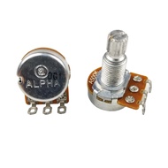 1 PC Alpha A500K B500K A250K B250K Potentiometer For Electric Guitar Bass volume controls tone contr