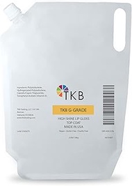 TKB High Shine Lip Gloss Top Coat (G-Grade)- High Shine, Ready To Wear Clear Lip Gloss, DIY Lip Glos