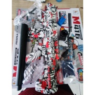 Large M416 water jelly shooting toy 2 modes & Ak47 folding rambo