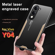 Luxury Matte texture Mobile Casing For Vivo Y04 Y03 T 4G 2025 VivoY03 Y03t Y 04 03 VivoY04 Anti Fing