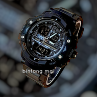 JAM TANGAN PRIA CASIO G SHOCK TERBARU DUAL TIME AKTIF DIGITAL DAN ANALOG