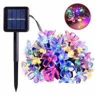 Solar String Lights 5M 7M 12M 22M Copper Wire Lights, Outdoor Waterproof Solar Christmas Party Decor