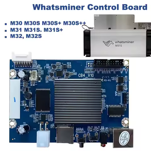 Whatsminer M20 M21S M30S++ M31S+ M32 M33s+ M33s++ M50S M53S M61S+ M63S Control Board CB2_V8 CB2_V16 