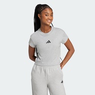 adidas Lifestyle Future Icons Small Logo Baby Tee Women Grey JE4006
