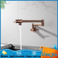 BEEYU WALL MOUNTED KITCHEN SINK FAUCET POT FILLER FAUCET STAINLESS STEEL SUS 304 WALL SINK TAP