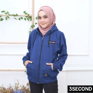 JAKET HOODIE ZIPPER 3SECOND PREMIUM WANITA