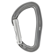 PETZL DJINN STRAIGHT GATE CARABINER - GRAY