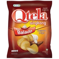 Qtela Keripik Singkong Balado 185G