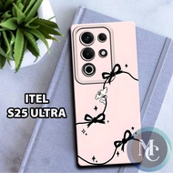 CC33 Flexible rubber softcase for ITEL S25 Ultra/ Girl's Motif ITEL S25 Ultra/ ITEL S25 Ultra/silico