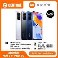 New XIAOMI REDMI NOTE 11 (PRO) (5G) 6GB/128 8GB/128GB TAM Official Warranty