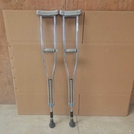 Crutches Underarm Crutches Double Crutches Elderly Handicapped Walker Crutches Adjustable Retractabl