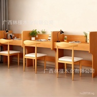 Study Desk for Graduate Exam, Study Room Closed Immersive Desk, University Student Desk and Chair, C