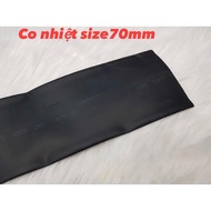 Heat shrink size 70mm used to cover 1.5mm ball balls (1 meter)